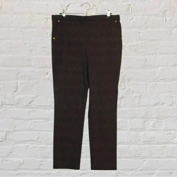 Anne Klein Gray Slacks - Picture 1 of 3